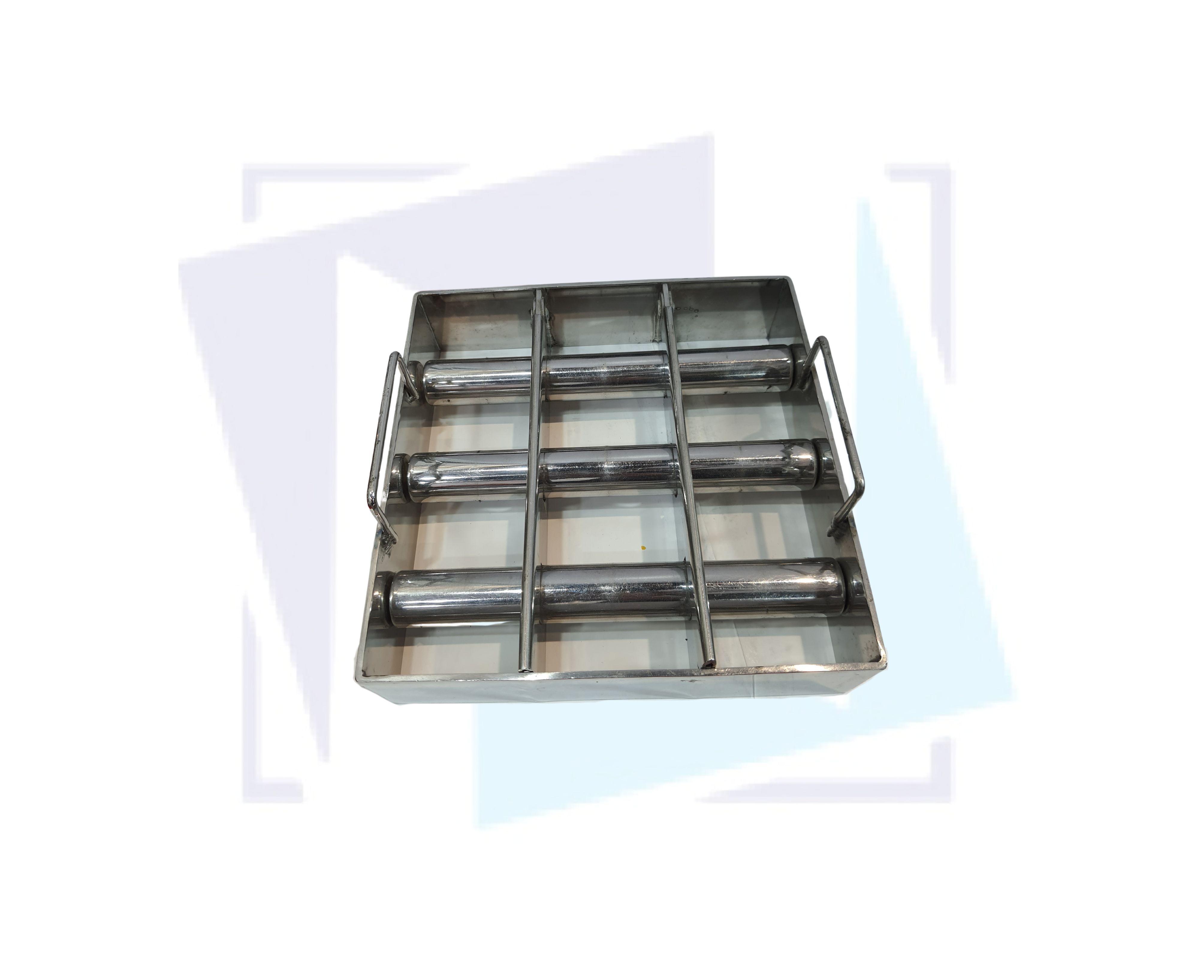 Rod Type Flat Square Hopper Magnet - 10 inch