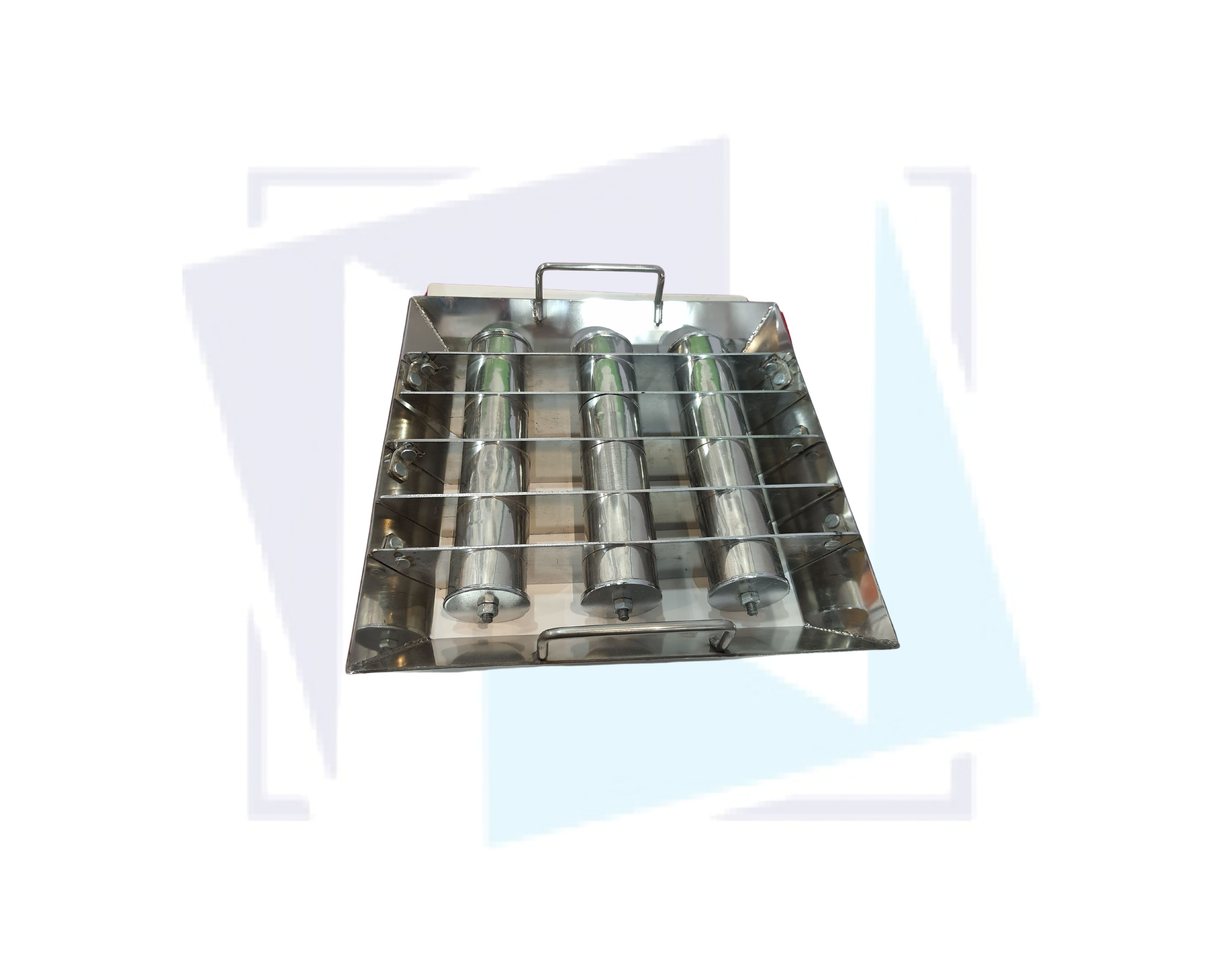 Grill Type Robust Square Hopper Magnet - 12 inch