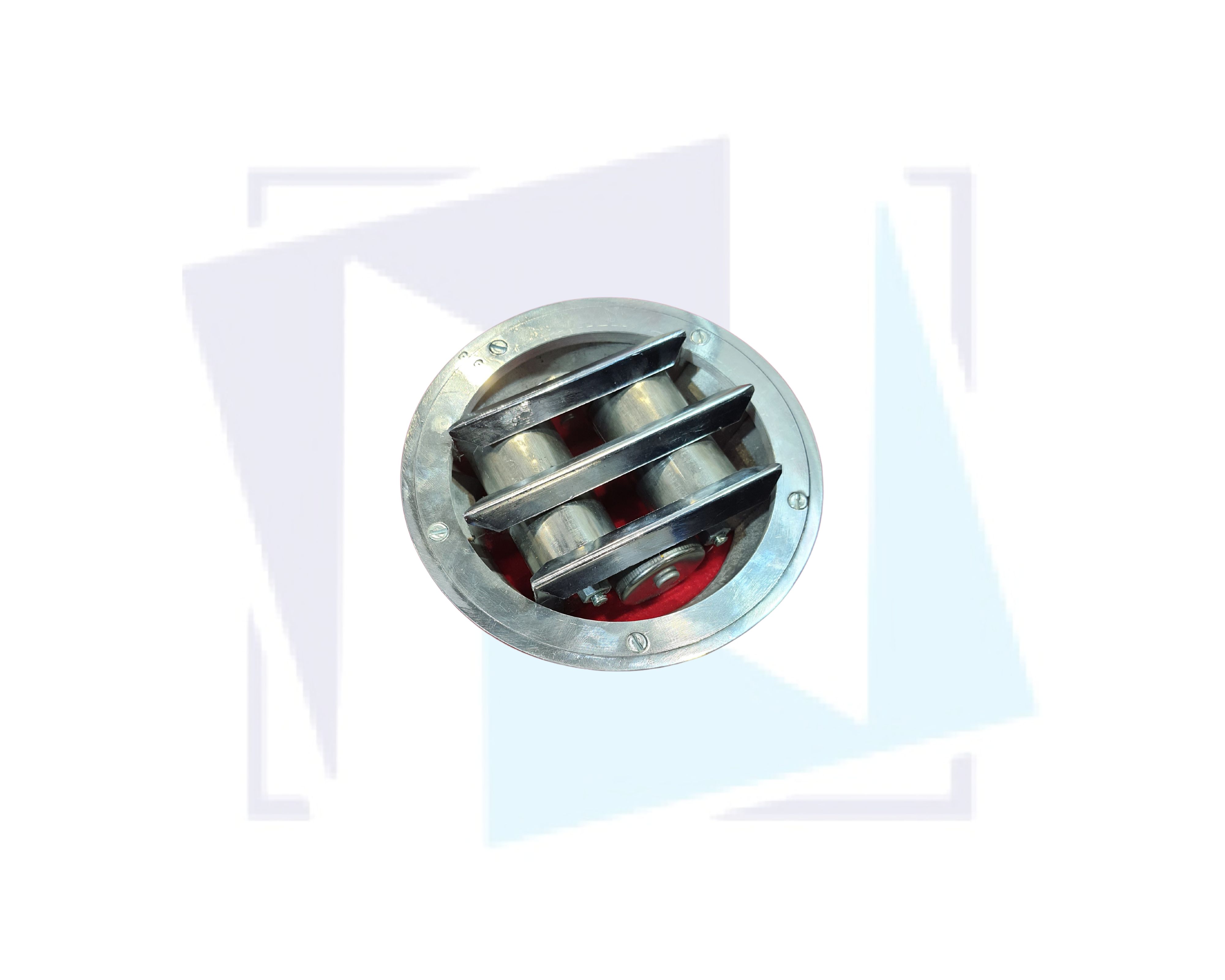 Grill Type Round Hopper Magnet - 6 inch