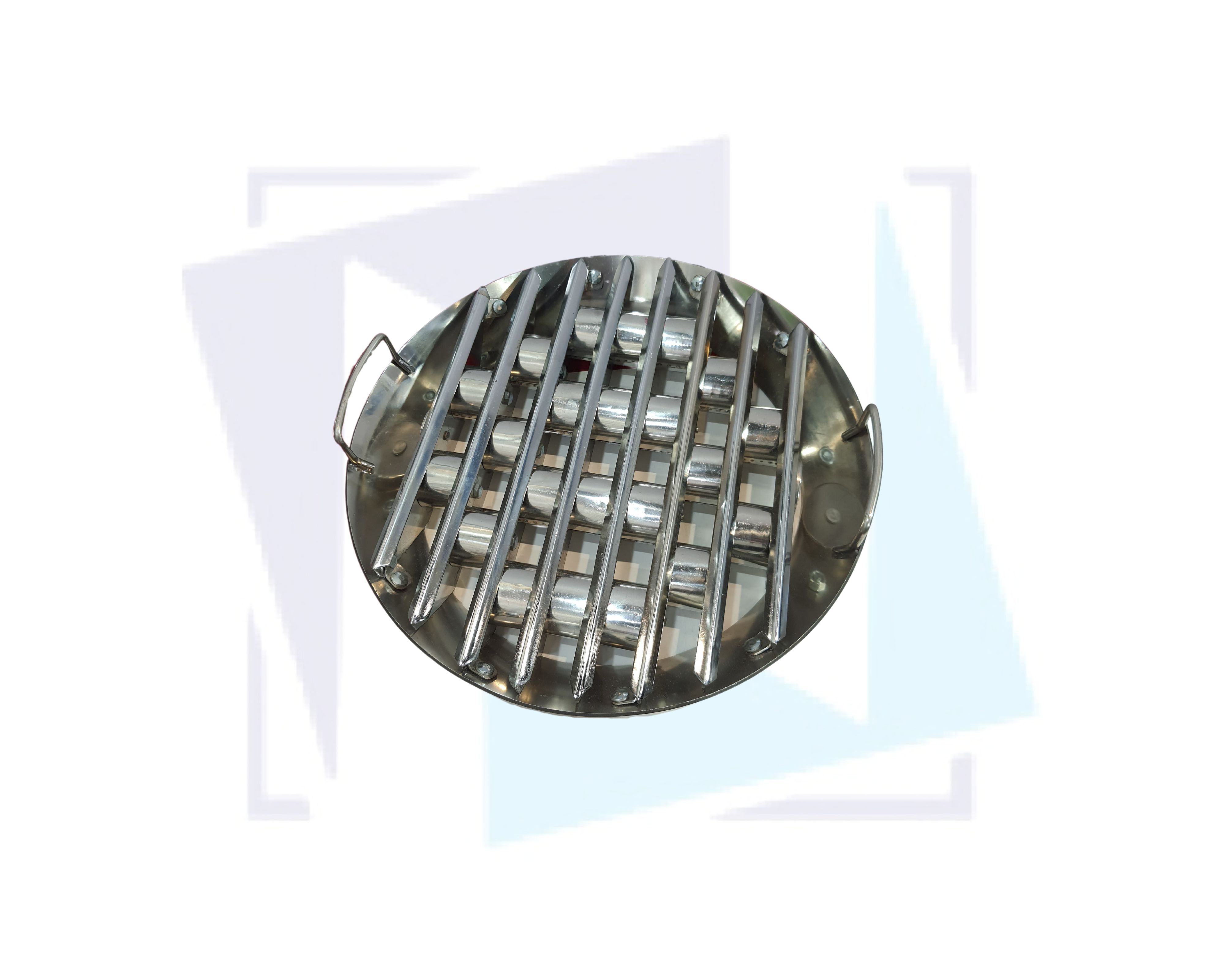 Grill Type Robust Round Hopper Magnet - 13 inch